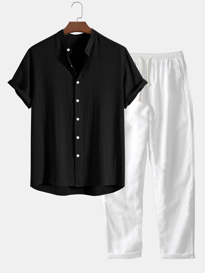 BRANDON™ | Luxury Shirt and Trousers Linen Set