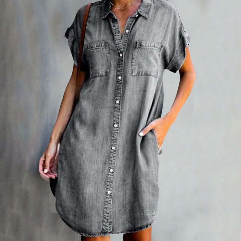 MEGAN™ | Women's Denim Dress