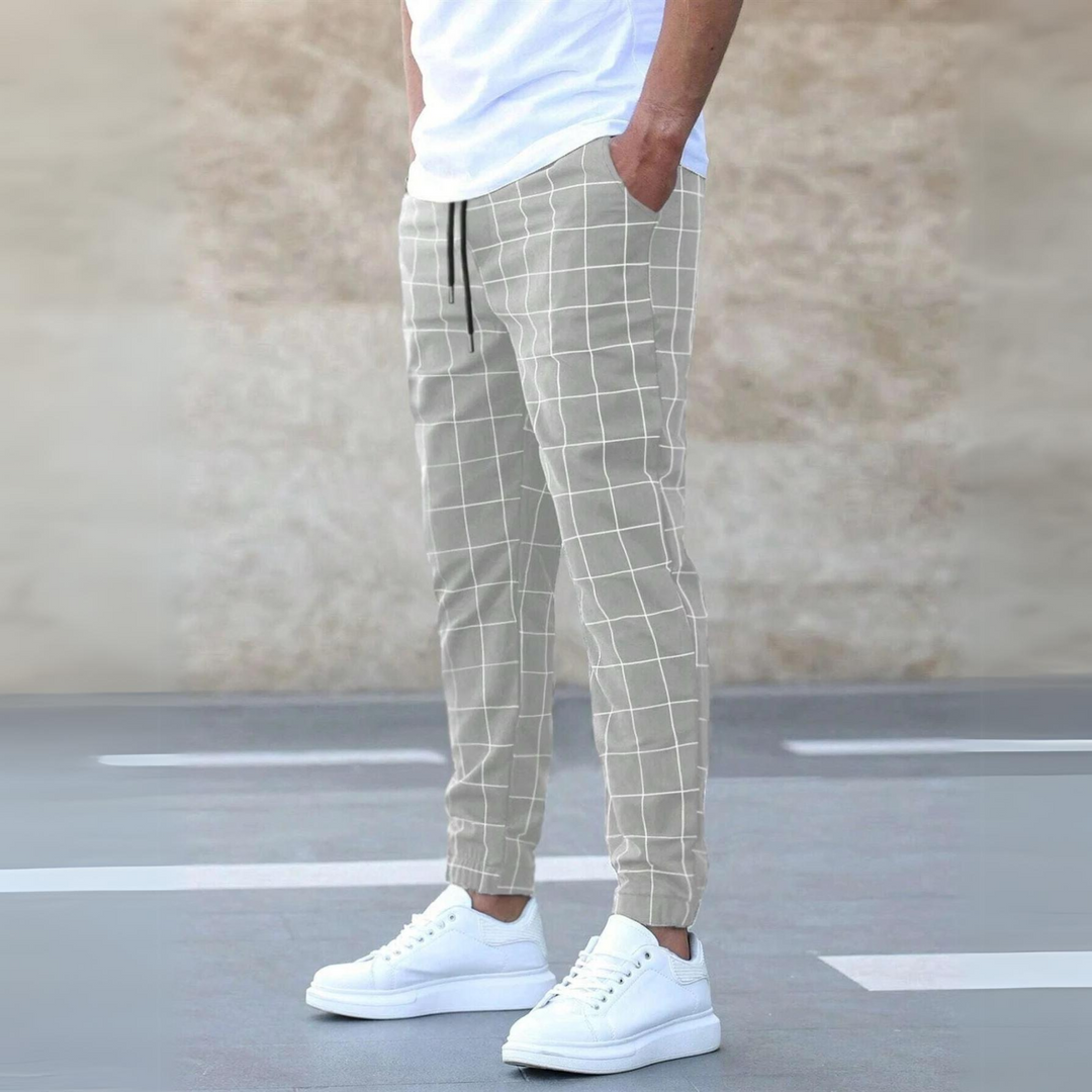 RAZOR™ | Comfortable Striped Chinos