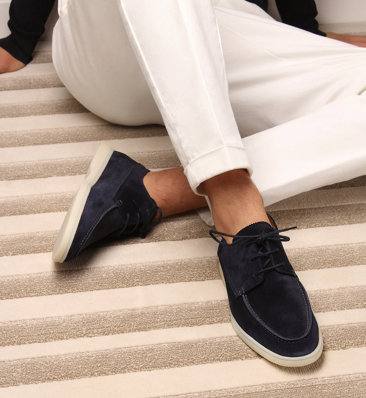 ALEXANDER™ | Classic Luxurious Lace-Up Moccasins