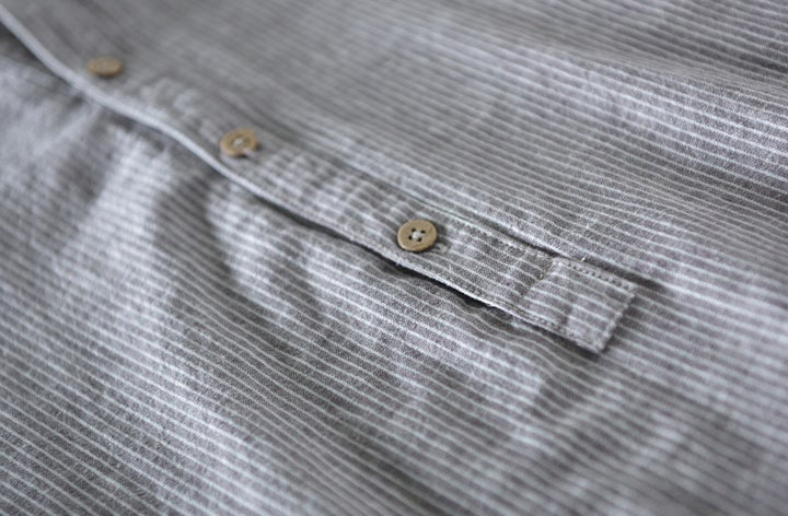 MARCEL™ | Casual Buttons Henley Shirt