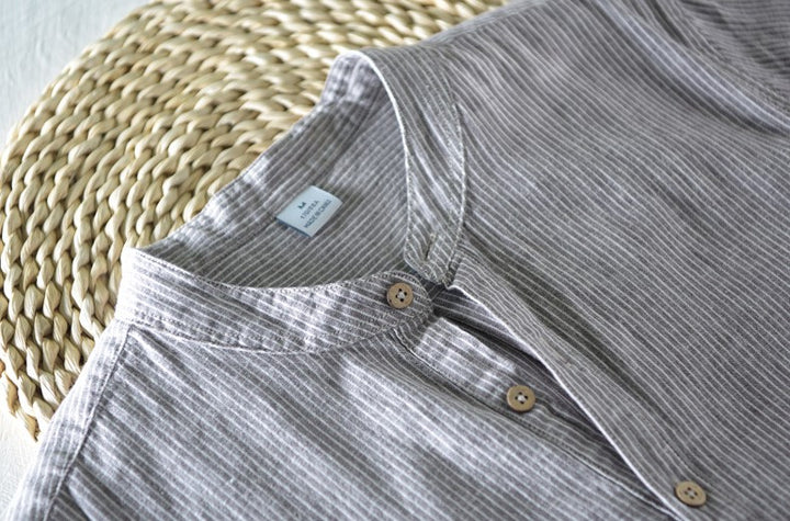 MARCEL™ | Casual Buttons Henley Shirt