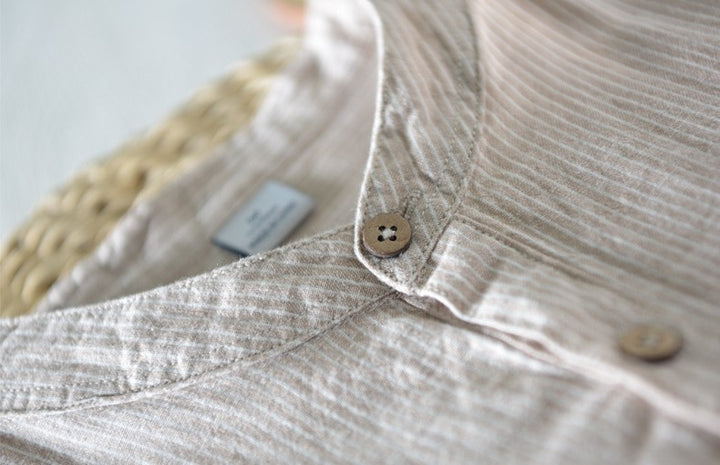 MARCEL™ | Casual Buttons Henley Shirt