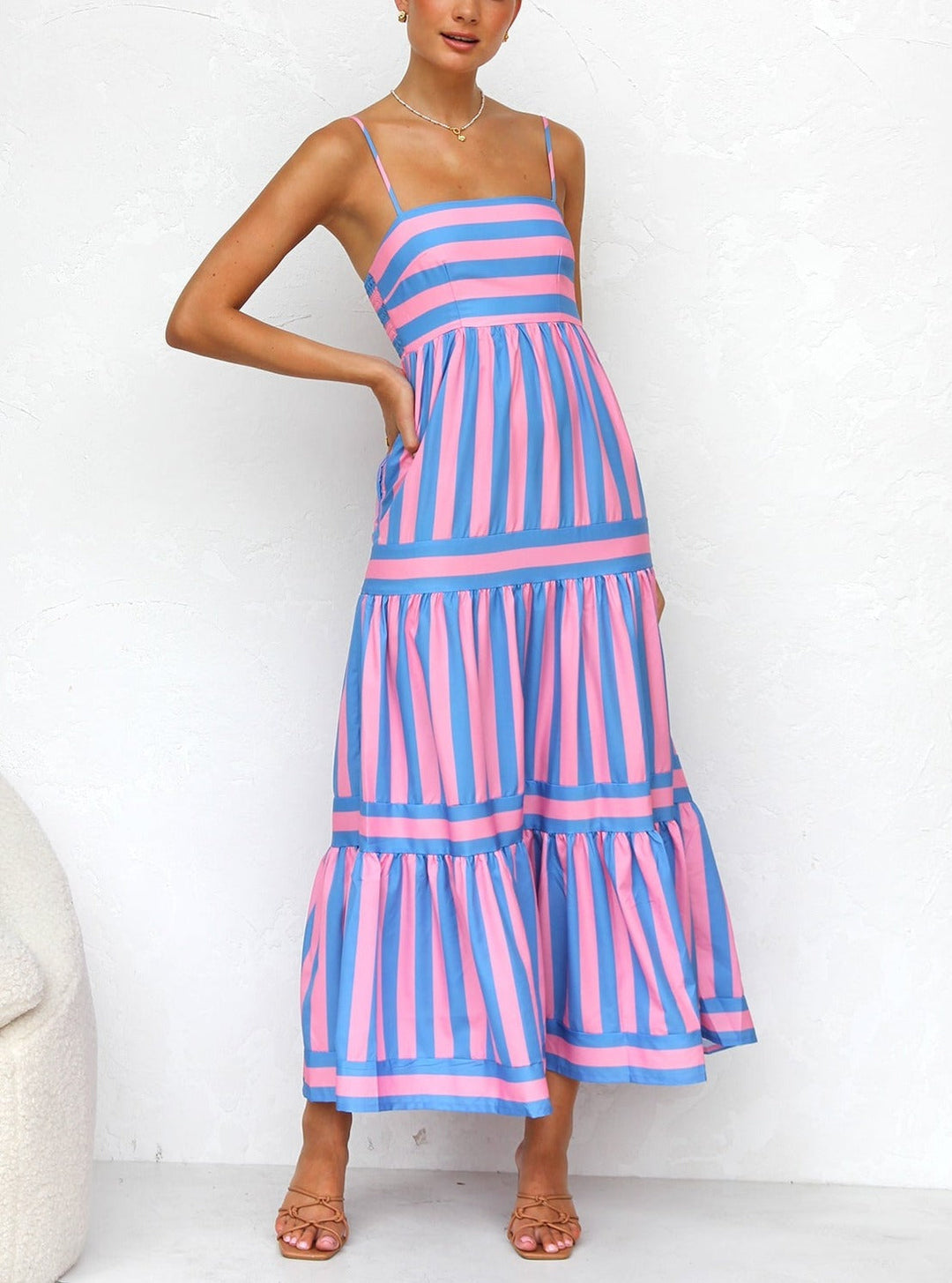 DANIELE™ | Striped Maxi Dress