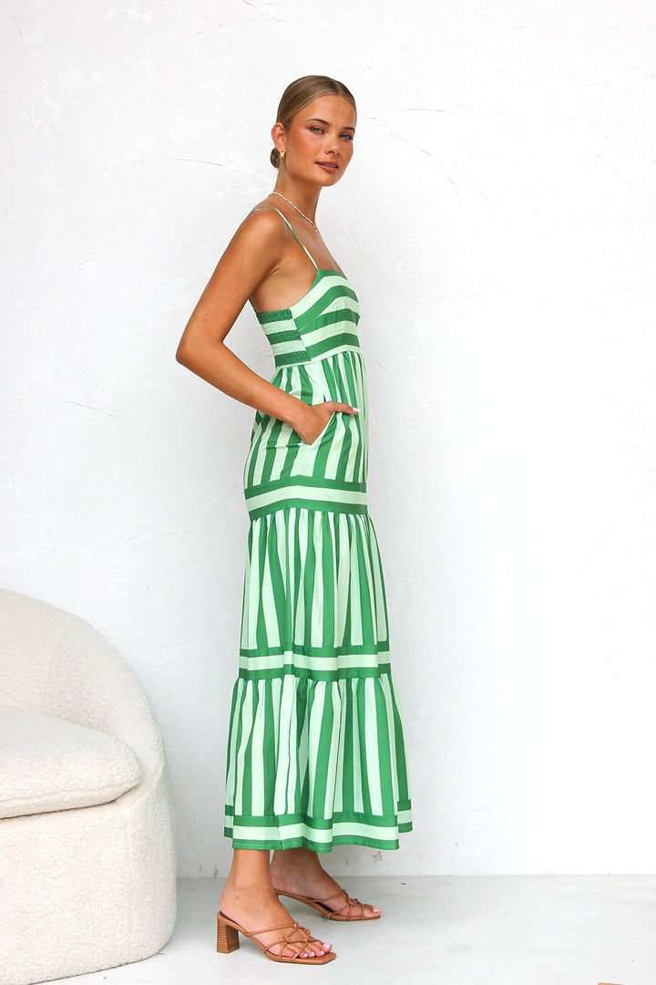 DANIELE™ | Striped Maxi Dress