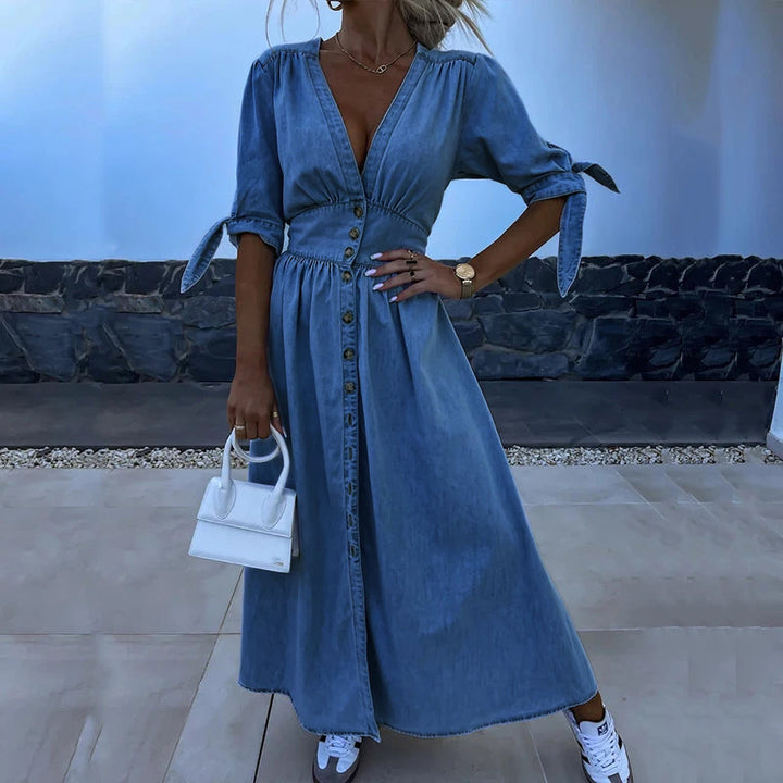 MELANIE™ | Denim Dress