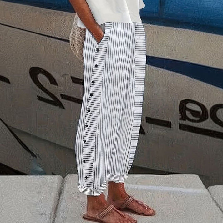 MONIQUE™ | Women's Striped Trousers