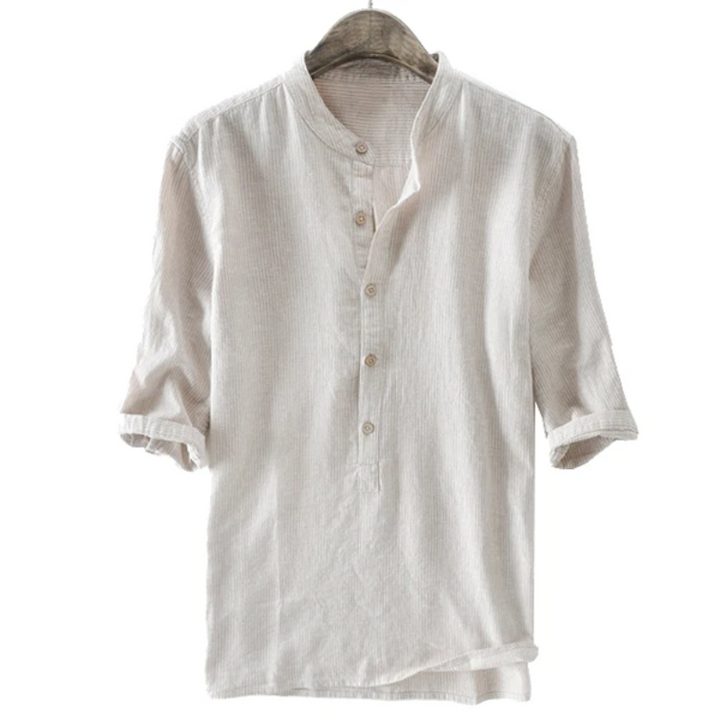 MARCEL™ | Casual Buttons Henley Shirt